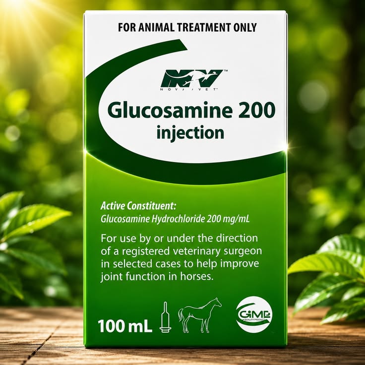 Glucosamine 200 Injection 100mL Veterinary Joint Support for Horses 4 Glucosamine 200 Injection 100mL
