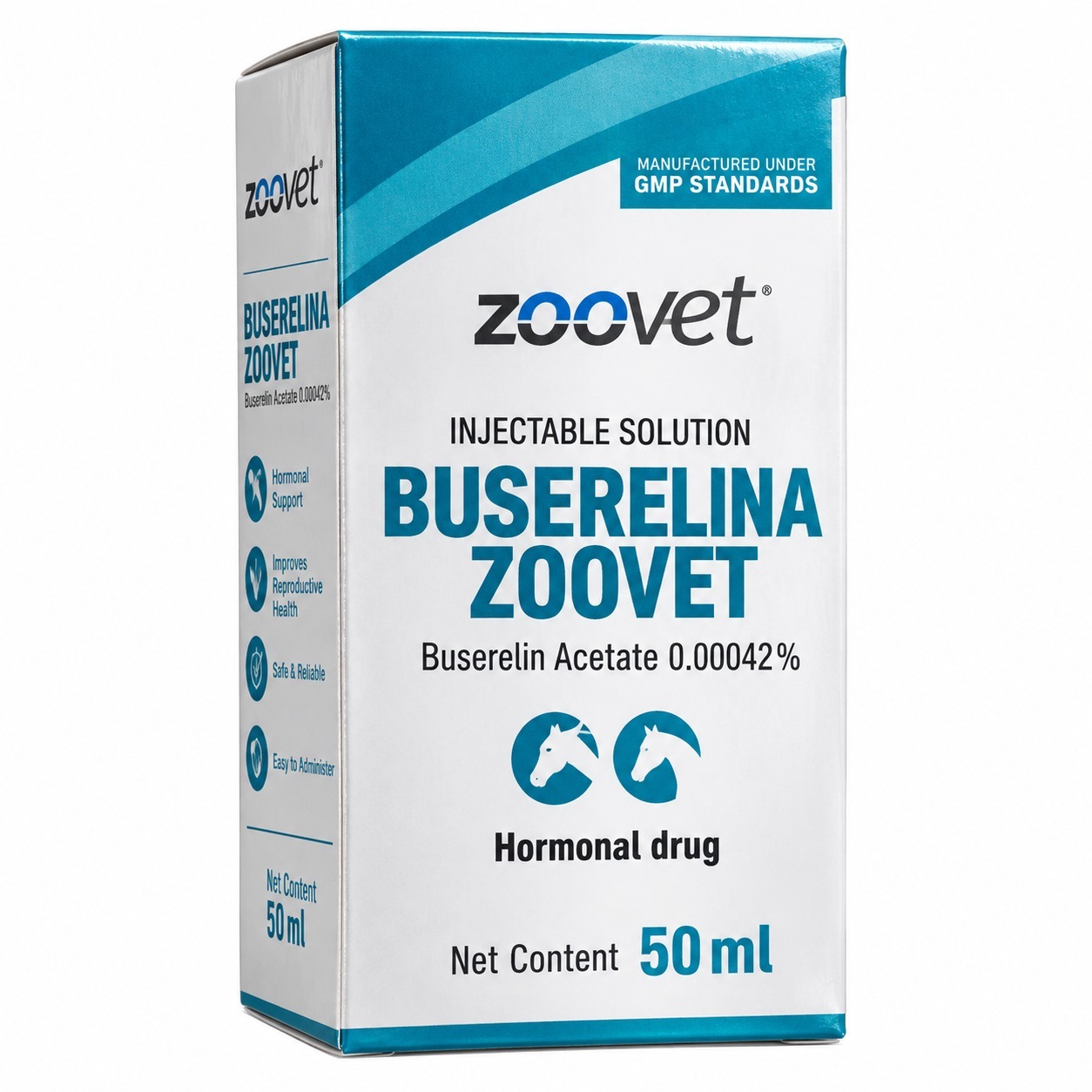 Buserelina Zoovet 50ml – Buserelin Acetate Injectable Hormonal Solution for Horses 3 Buserelina Zoovet 50ml