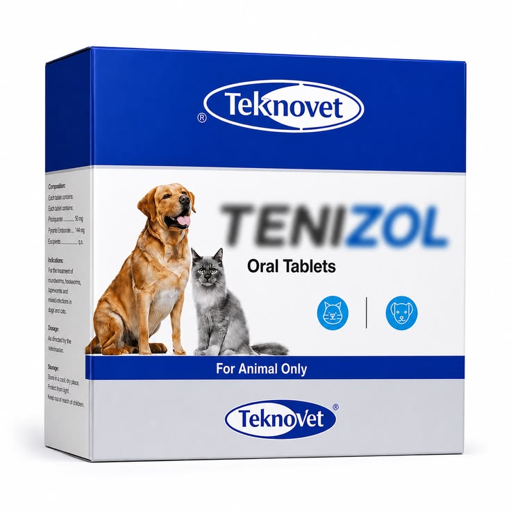 Teknovet Tenizol Dewormer Tablets